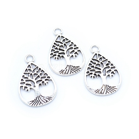 Tibetan Style Alloy Pendants PW-WG213DF-02-1