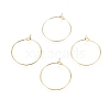 Ion Plating(IP) 316L Surgical Stainless Steel Hoop Earring Findings X-STAS-D164-02G-A-1
