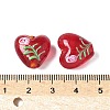 Handmade Transparent Lampwork Beads BLOW-D300-07B-4