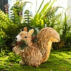 Foam & Straw Squirrel Display Decorations HULI-PW0002-072C-1