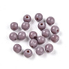 Opaque Solid Color Glass Beads GLAA-N007-4mm-A05-1