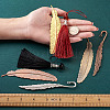 DIY Feather Bookmark Making Kits DIY-TA0003-30-6