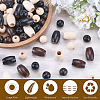 150Pcs Natural Wood Beads WOOD-GF0002-17-4