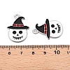 Halloween Theme Alloy Enamel Pendants ENAM-T020-08C-3