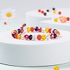 500Pcs 5Colors Electroplate Glass Beads EGLA-LS0001-01B-6