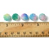 50Pcs 5 Colors Imitation Pearl Acrylic Beads OACR-FS0001-62B-5