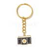 Alloy Enamel Keychain Pendant KEYC-JKC00744-02-1