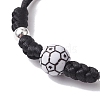 Adjustable Nylon Thread Braided Bead Bracelets BJEW-JB10079-05-2