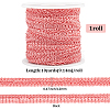 10Yards Polyester Lace Trim Ribbon OCOR-GF0004-83A-2