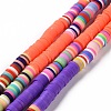 Handmade Polymer Clay Bead Strands CLAY-C003-04I-1