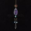 Natural Agate Piece Hanging Ornaments PW-WG42030-03-1