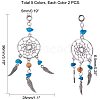 Alloy European Dangle Charms PALLOY-PH0001-25AS-WH-2