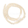 Transparent Electroplate Glass Beads Strands GLAA-T032-T4mm-C11-2