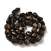 Natural Bronzite Beads Strands G-P497-01E-77-3