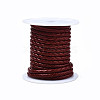 Braided Cowhide Leather Cord NWIR-N005-01A-5mm-1