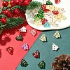 6Pcs Handmade Bumpy Glass Beads Strands LAMP-FS0001-16D-7