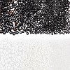 GOMAKERER White & Black Series Glass Seed Beads SEED-GO0001-03-1