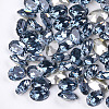 Pointed Back Resin Rhinestone Cabochons CRES-S379-8x10mm-B08-1