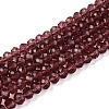 Glass Beads Strands EGLA-A044-T4mm-D13-1