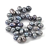 Dyed Natural Cultured Freshwater Pearl Beads Strands PEAR-A006-28A-3