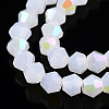 Imitation Jade Electroplate Glass Beads Strands LS-EGLA-A039-J2mm-L06-3
