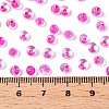 6/0 Inside Colours Transparent Glass Seed Beads SEED-T007-07I-4