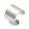 304 Stainless Steel Open Cuff Rings RJEW-G335-01C-4