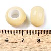 Glazed Porcelain Rondelle Beads PORC-Q219-13x9-F25-3