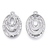 Non-Tarnish 304 Stainless Steel Pendants STAS-T063-215P-1