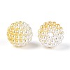 Imitation Pearl Acrylic Beads OACR-T004-15mm-15-3