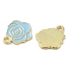 Alloy Enamel Pendants ENAM-Q507-06G-2