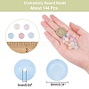 3 Strands Natural Chalcedony Bead Strands G-AR0004-51-2