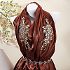 Flower Resin Rhinestone Decorative Corsages for Clothing Accessories PATC-WH0021-064I-4