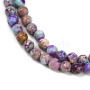Dyed Natural Regalite/Imperial Jasper/Sea Sediment Jasper Beads Strands G-B124-C04-14-2