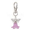 Acrylic Angel Pendant Decorations HJEW-JM02730-4