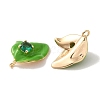 Brass Enamel Pendants KK-S368-06G-2