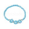 Glass Seed Stretch Bracelets BJEW-JB110103-01-1