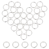 BENECREAT 925 Sterling Silver Split Jump Rings FIND-BC0005-42B-1