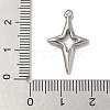 Anti-Tarnish 304 Stainless Steel Pendants STAS-Q334-55P-3