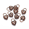 Tibetan Style Alloy Pendants TIBEP-G025-01R-NF-1