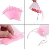 Organza Gift Bags with Drawstring OP-R016-9x12cm-02-4