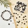 Olycraft 3 Strands 3 Colors Natural Lava Rock Beads Strands G-OC0002-83-5