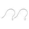 925 Sterling Silver Earring Hooks STER-I014-12S-5