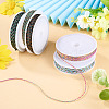 50M 5 Colors Braided Polyester Cords OCOR-TA0003-58B-5