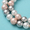 Shell Pearl Bead Strands X-BSHE-L017-20-3
