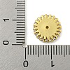 Brass Micro Pave Clear Cubic Zirconia Beads KK-G493-29B-G-4