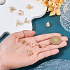 10Pcs 5 Styles Brass Micro Pave Cubic Zirconia Ear Cuff Findings KK-TA0003-23-7