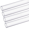 Transparent Acrylic Pipe AJEW-WH0475-51N-1
