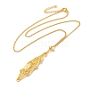 Rack Plating Brass Macrame Pouch Necklace Making for Gemstone Nuggets KK-M285-02B-G-1