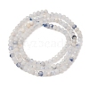 Natural Blue White Dumortierite Beads Strands GG-CBA9631-C01-01-4